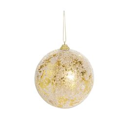 Enfeite Bola Açucarada Ouro