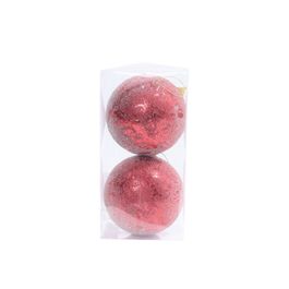 Enfeite Bola Açucarada Vermelho