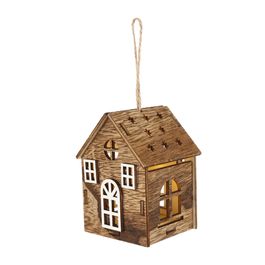 Enfeite Para Pendurar Casa Marrom