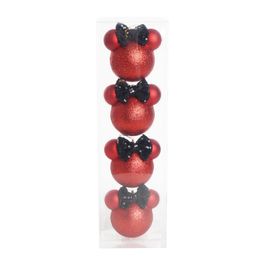 Enfeite Bola Mickey Vermelho