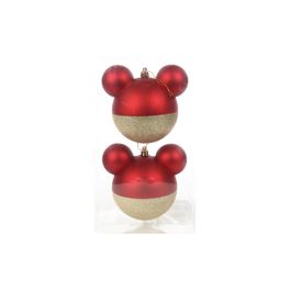 Enfeite Bola Mickey Vermelho