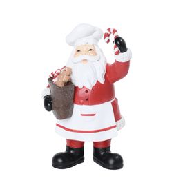 Noel Decorativo Em Resina Vermelho