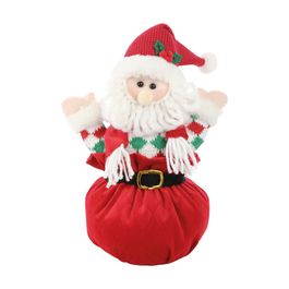 Noel Decorativo Com Roupa Vermelho / Branco