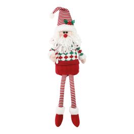 Noel Decorativo Com Roupa Vermelho / Branco