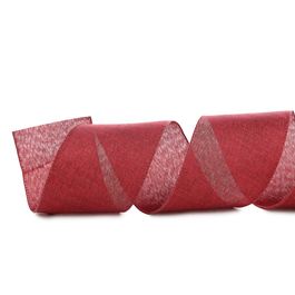 Fita Aramada Vermelho Escuro
