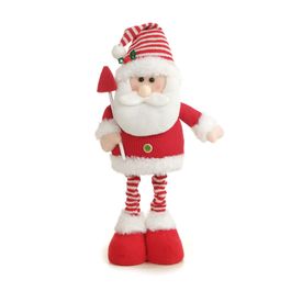Papai Noel Decorativo Pelucia Vermelho
