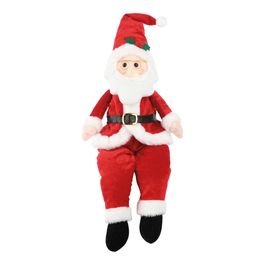 Papai Noel Decorativo Pelucia Vermelho