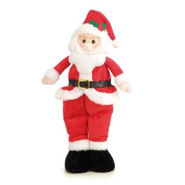 Papai Noel Decorativo Pelucia Vermelho
