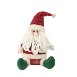 Papai Noel Decorativo Pelucia Vermelho