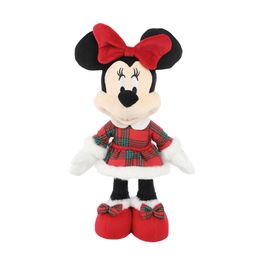 Pelucia Minnie Roupa Xadrez Vermelho