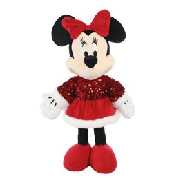 Pelucia Minnie Blusa Lantejola Vermelho