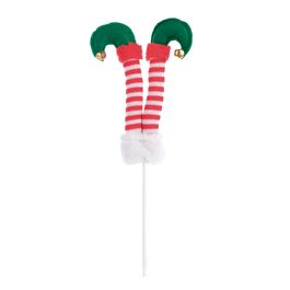 Pick Decorativo Pernas Vermelho / Branco
