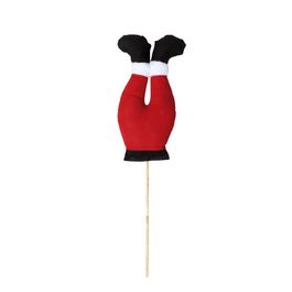 Pick Decorativo Pernas Vermelho / Branco