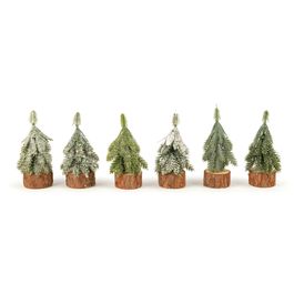 Mini Pinheiro Com Base Verde