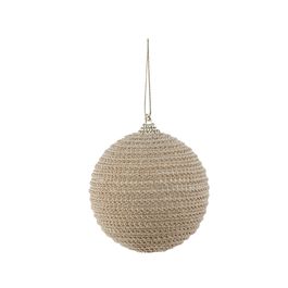 Enfeite Bola Texturizada Ouro