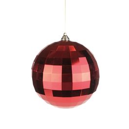 Enfeite Bola Brilhante Vermelho