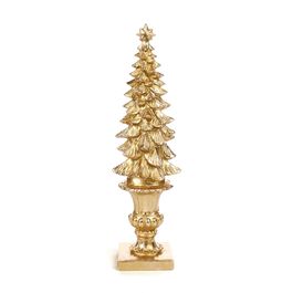 Arvore Decorativa Resina Ouro