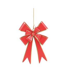 Enfeite Para Pendurar Laço Vermelho