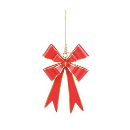 Enfeite Para Pendurar Laço Vermelho