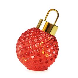 Bola Decorativa Com Led Vermelho
