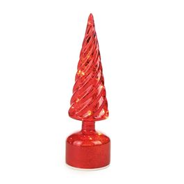 Arvore Decorativa Com Led Vermelho