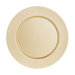 Sousplat Trabalhada Ouro