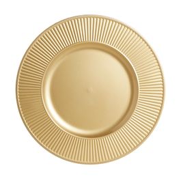 Sousplat Trabalhada Ouro