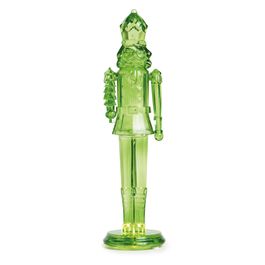 Soldado De Chumbo Decorativo Com Led Verde