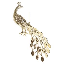 Enfeite Para Pendurar Passaro Ouro