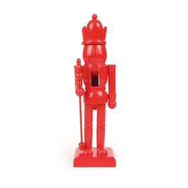 Soldado De Chumbo Decorativo Plastico Vermelho