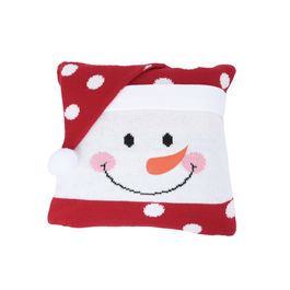 Almofada Estampada Vermelho / Branco