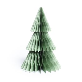 Pinheiro Decorativo De Papel Verde