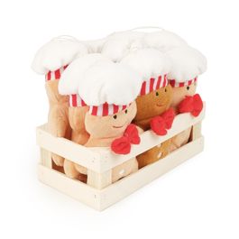 Mini Box Gingerbread Marrom Escuro