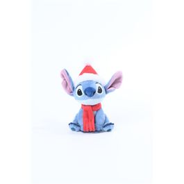 Stitch De Pelucia Com Gorro Azul / Vermelho