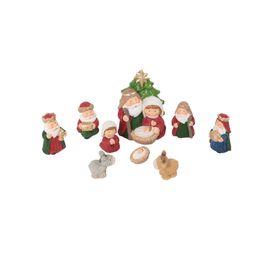 Sagrada Familia Em Resina Colorido