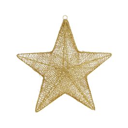 Estrela Decorativa Ouro