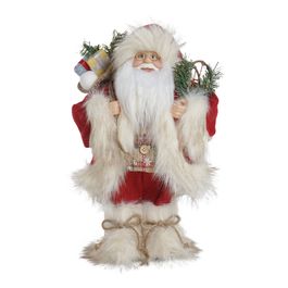 Papai Noel Decorativo Com Presentes Branco