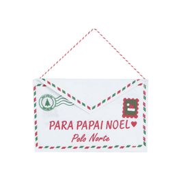 Enfeite Para Pendurar Carta Branco