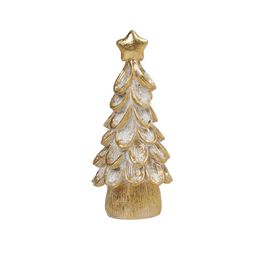 Arvore Decorativa Resina Ouro