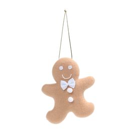 Enfeite Para Pendurar Gingerbread Marrom