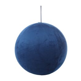 Bola Inflavel Em Tecido Azul Cobalto