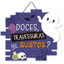 Placa Para Porta Boo