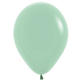 Látex Redondo Pastel Dusk Verde Chá