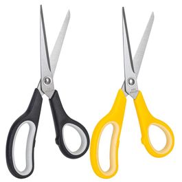 Tesoura Inox  Grip Emborrachado -  19,5 cm - Blister