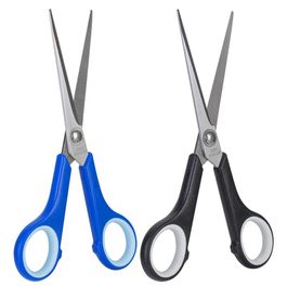 Tesoura Inox Simétrica - 17,5 cm - Blister