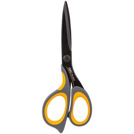 Tesoura Black  Ergonômica Grip Emborrachado -  17,5cm - Blister