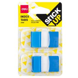 Marca Página Adesivo Flag com suporte -Plástico -  2 x 50 fls - Blister