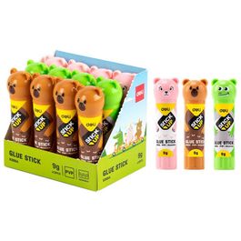 Cola Bastão  PVP Branca Bichinhos - 20g