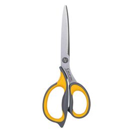 Tesoura Inox Ergonômica Grip Emborrachado - 21 cm - Blister