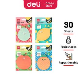 Notas Adesivas 76x76mm - Frutas  - 30 fls